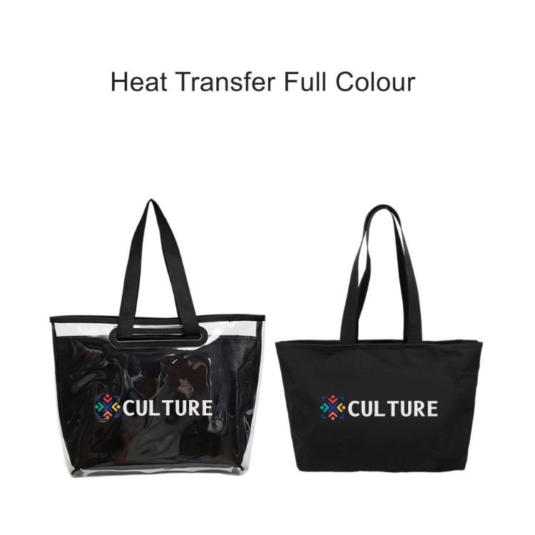 Picture of Tote Bag With Detachable PVC Cover