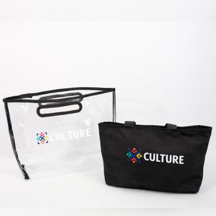 Picture of Tote Bag With Detachable PVC Cover
