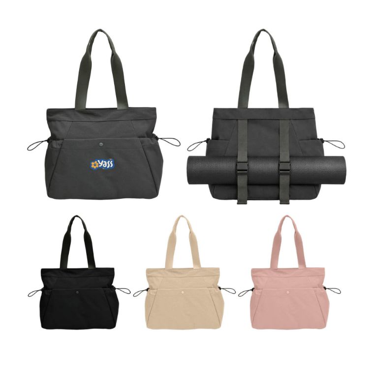 Picture of Lightweight Tote Bag With Yoga Mat Straps
