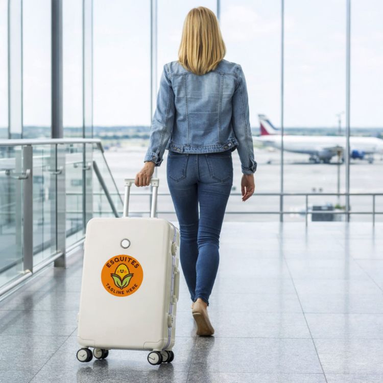 Picture of Ribbed ABS suitcase