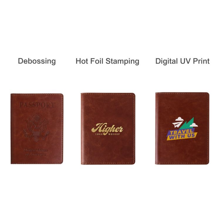 Picture of PU Leather Passport Holder