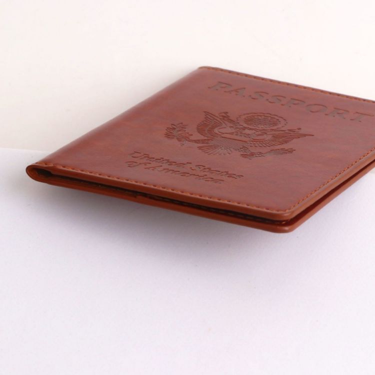 Picture of PU Leather Passport Holder