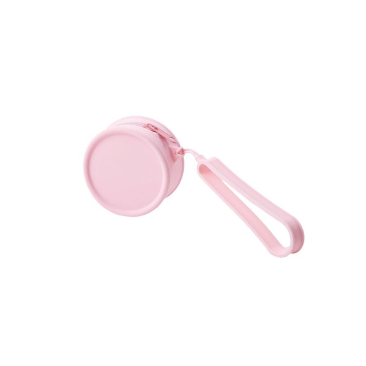 Picture of Round Silicone Coin Pouch