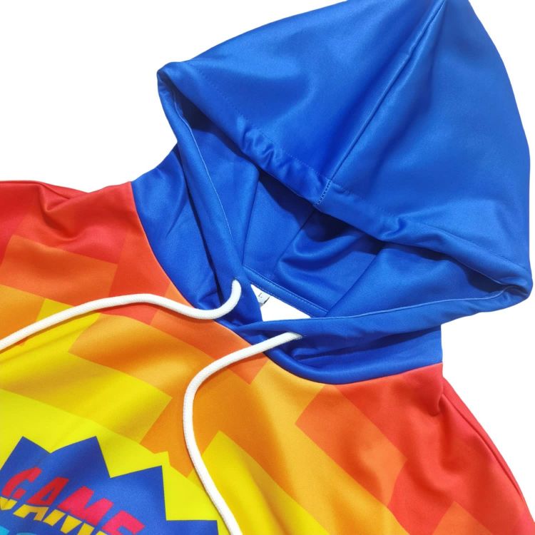 Picture of Unisex Adults Polyester Spandex Sublimated Track Hoodie