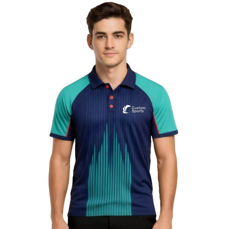 Picture of 100% Polyester Micro Mesh Sublimated Raglan POLO