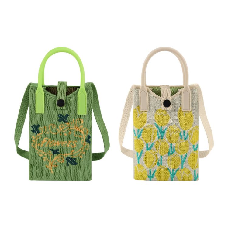 Picture of Knitted Phone Crossbody Bag with Handle