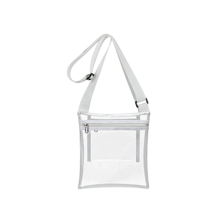 Picture of PVC Clear Crossbody Bag With Inner Pouch