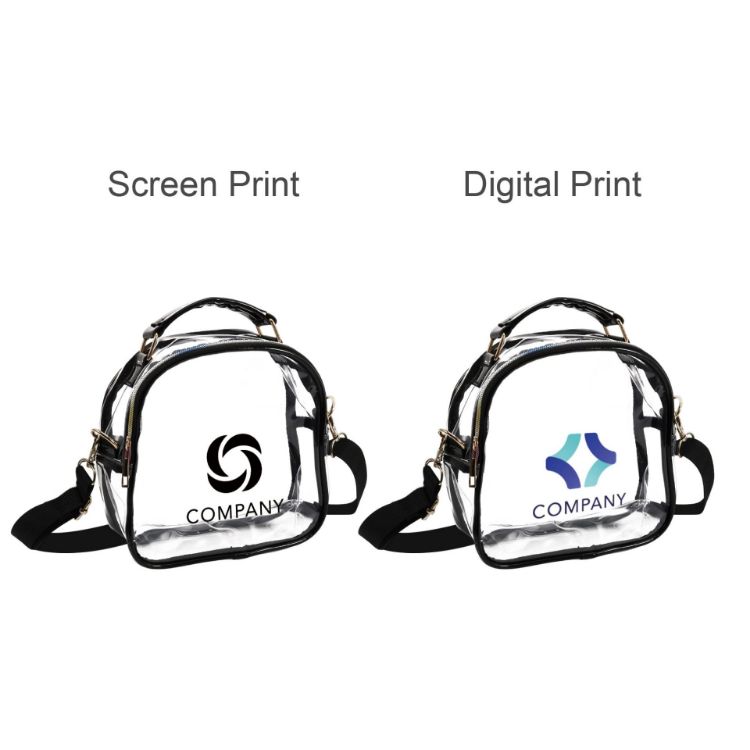 Picture of PVC Clear Waterproof Crossbody Bag