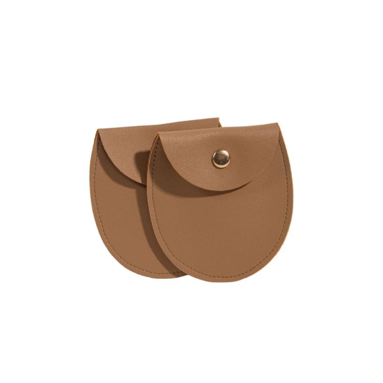 Picture of Oval PU Leather Jewellery Pouch