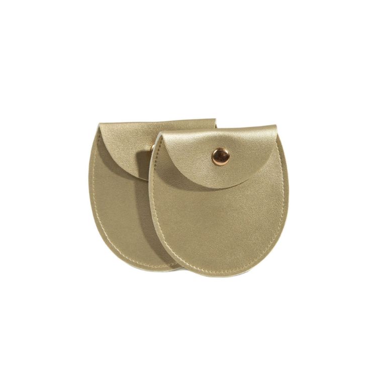 Picture of Oval PU Leather Jewellery Pouch