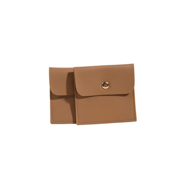 Picture of Square PU Leather Jewellery Pouch