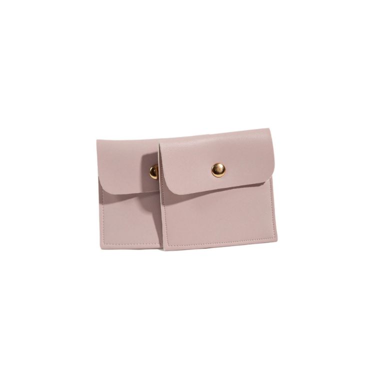Picture of Square PU Leather Jewellery Pouch