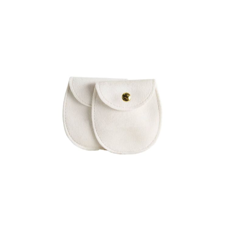 Picture of Oval Velvet Jewellery Pouch