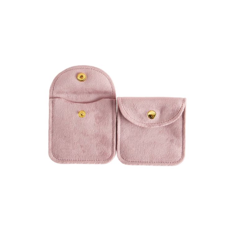 Picture of Square Velvet Jewellery Pouch