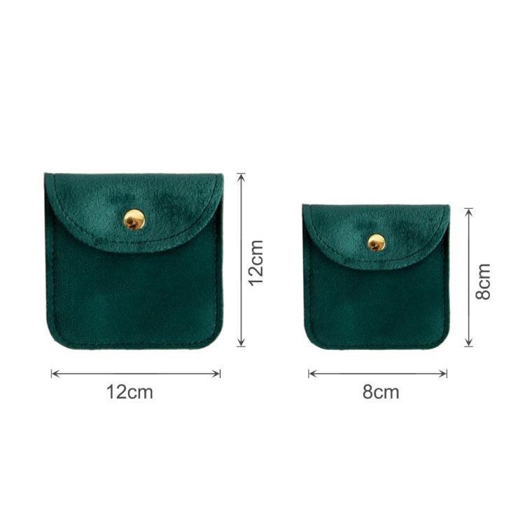 Picture of Square Velvet Jewellery Pouch