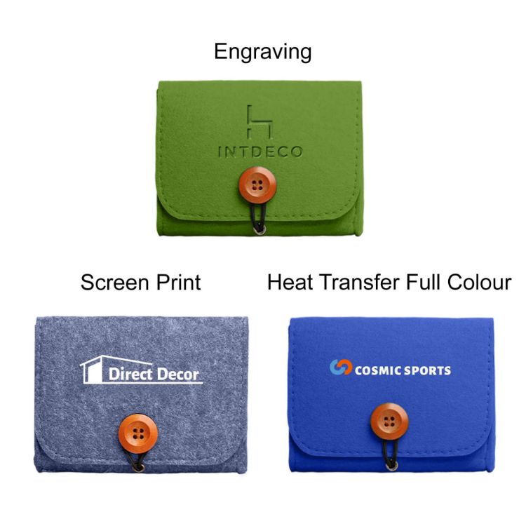 Picture of Felt Essential Oil bag