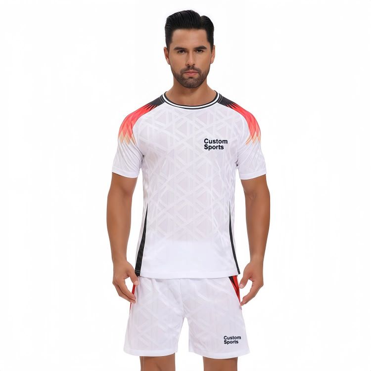 Picture of 100% Polyester Sublimated Breathable Soccer Shorts With Lining