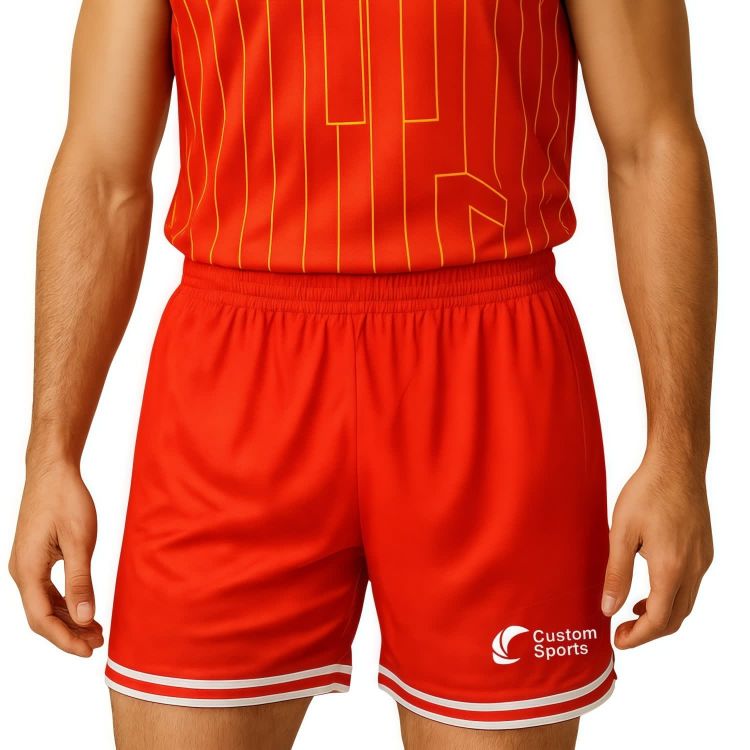 Picture of 100% Polyester Sublimated Breathable Sport Shorts