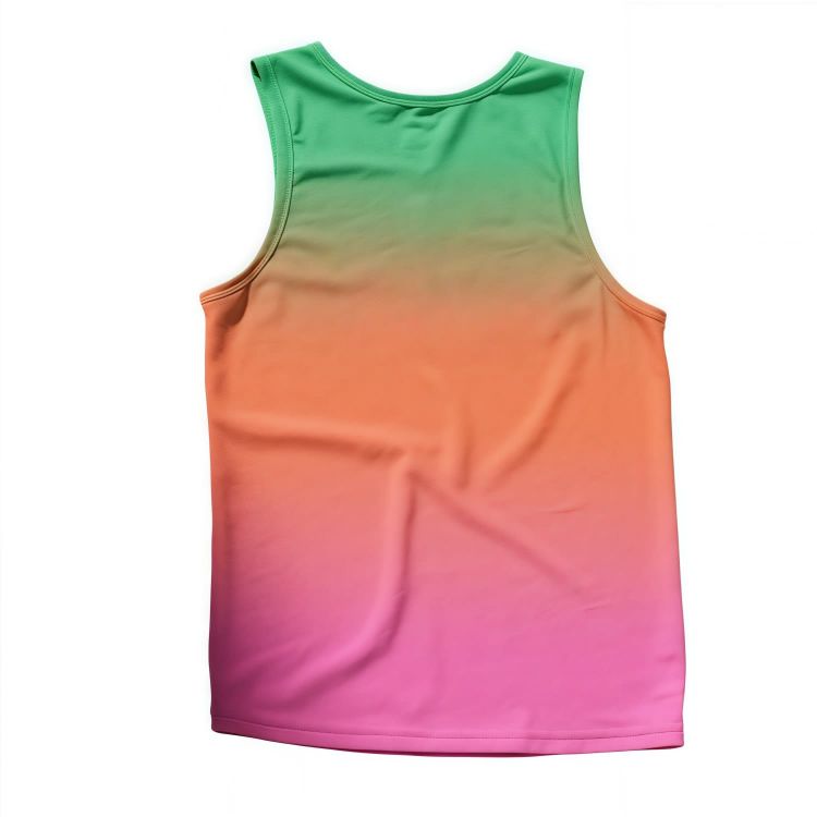 Picture of 100% Polyester Micro Mesh Sublimated V-Neck Singlet