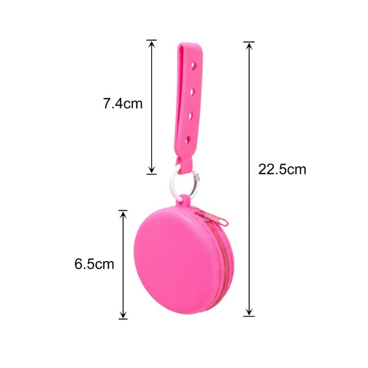 Picture of Silicone Pouch with Holes Strap