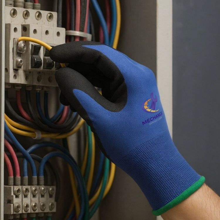 Picture of Frosted 400V Touchscreen Insulating Gloves