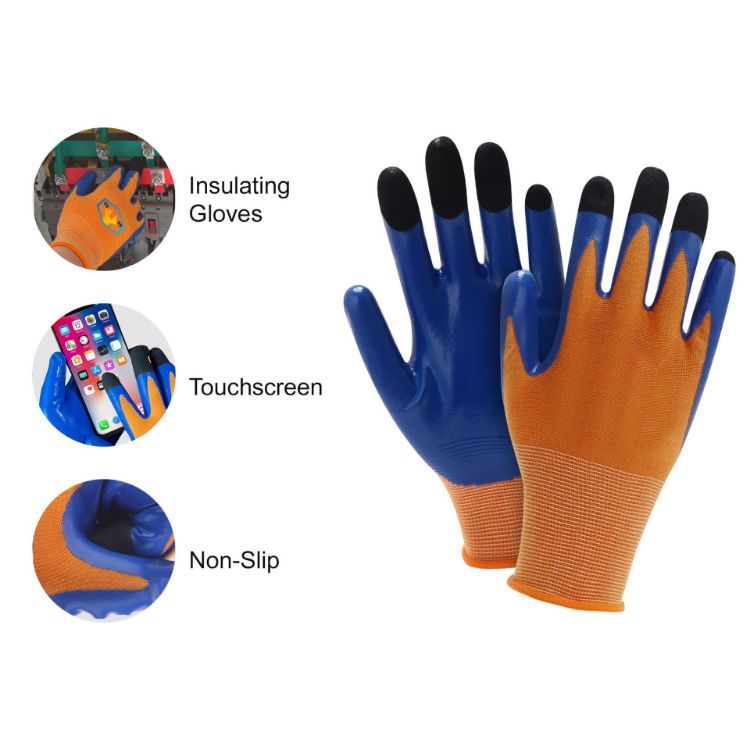 Picture of Regular 400V Touchscreen Insulating Gloves