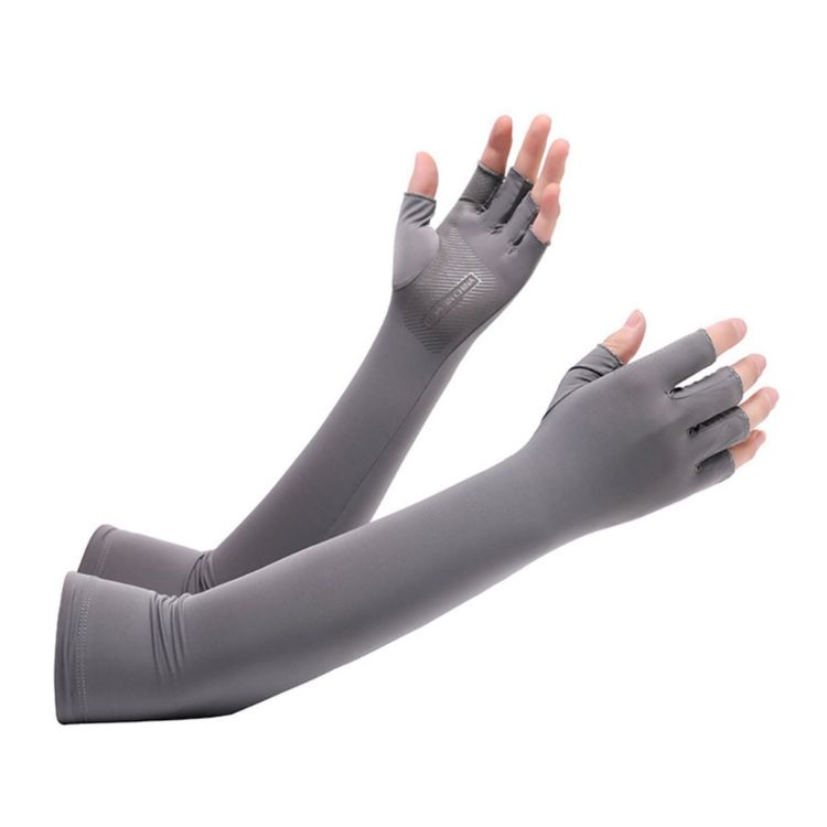 Picture of Long Sleeve Sun Protective Fingerless Gloves