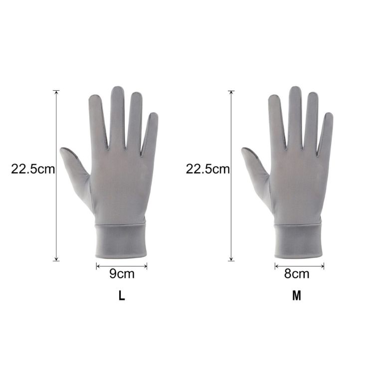 Picture of Sun Protective Touchscreen Full Finger Gloves