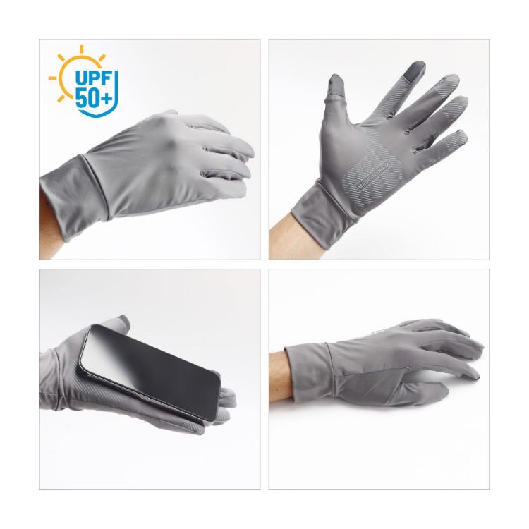 Picture of Sun Protective Touchscreen Full Finger Gloves