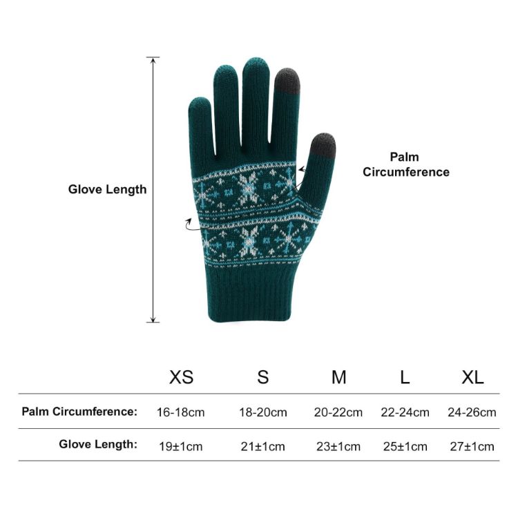 Picture of Adults Jacquard Gloves