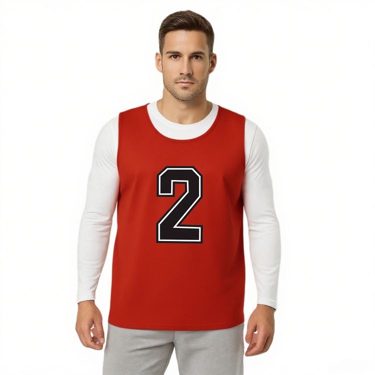 Picture of 100% Polyester Mesh Sublimated Reversible Training Bib