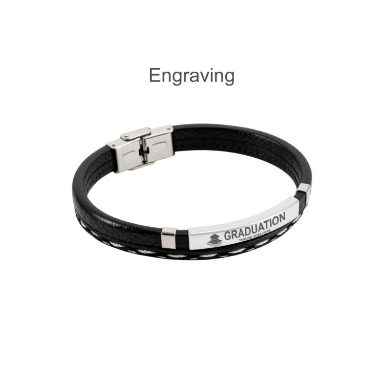 Picture of Personalized Leather Bracelet