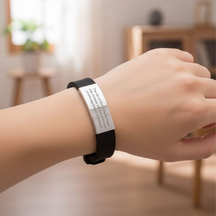 Picture of Engraved Stainless Steel Bracelet