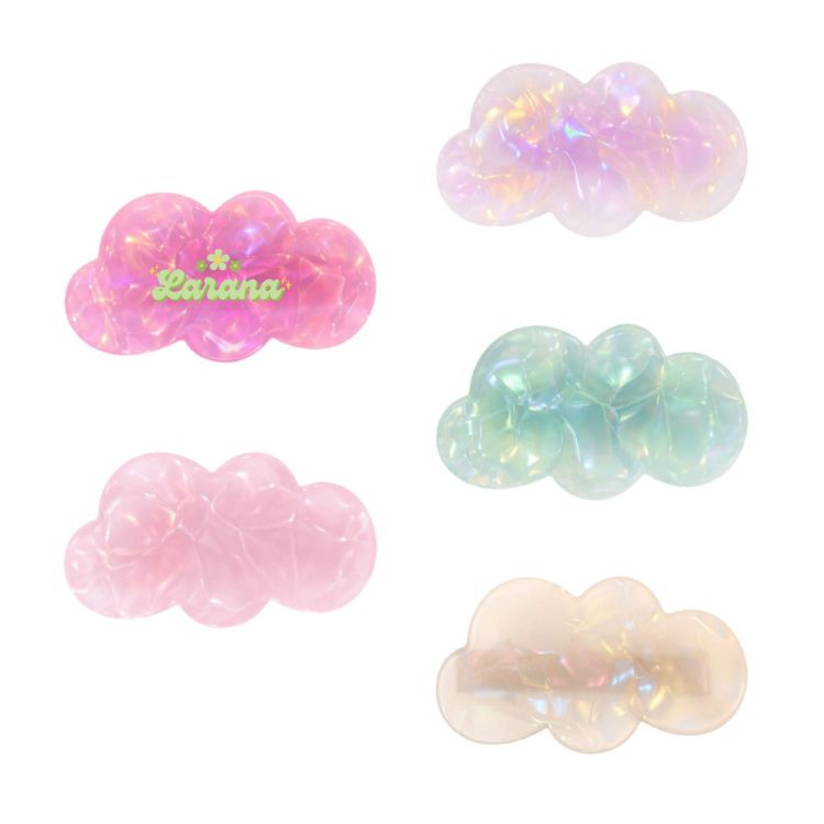 Picture of Cloud Iridescent Alligator Hair Clip