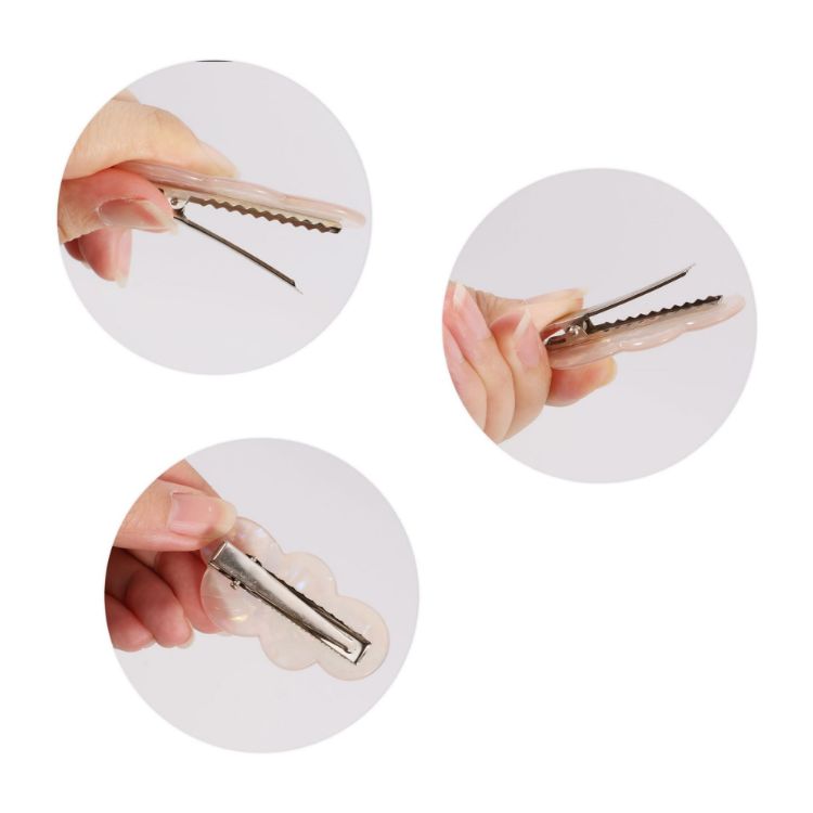 Picture of Cloud Iridescent Alligator Hair Clip