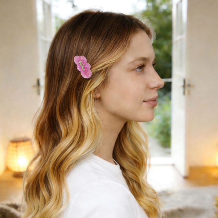 Picture of Cloud Iridescent Alligator Hair Clip