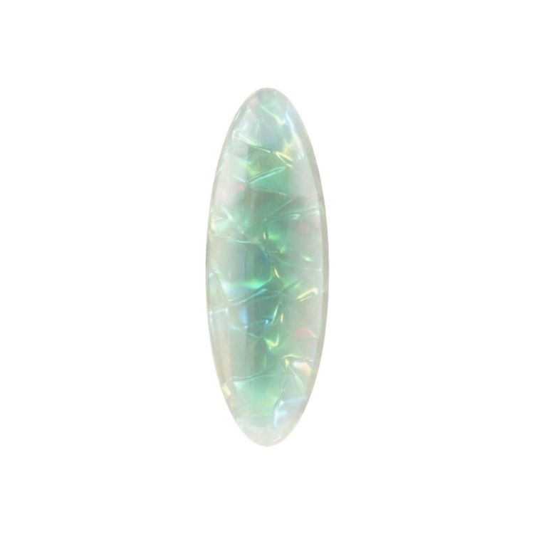 Picture of Oval Iridescent Alligator Hair Clip
