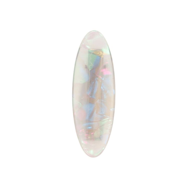 Picture of Oval Iridescent Alligator Hair Clip