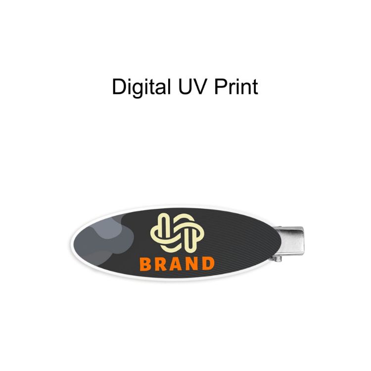 Picture of Oval Acrylic Hair Clip