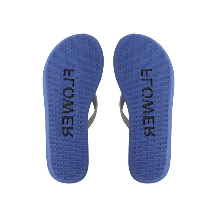 Picture of Rubber Platform Talking Footprint Thongs