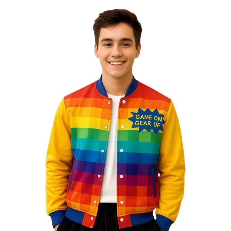 Picture of Unisex Polyester Spandex Sublimated Track Jacket