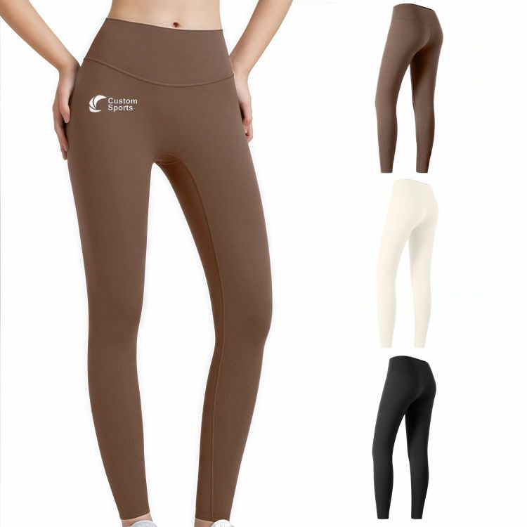 Picture of Women's High-Waisted Elastic LYCRA Yoga Long Leggings