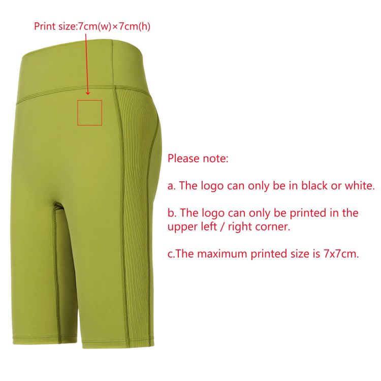 Picture of Women's High-Waisted Elastic Yoga 1/2 Leggings