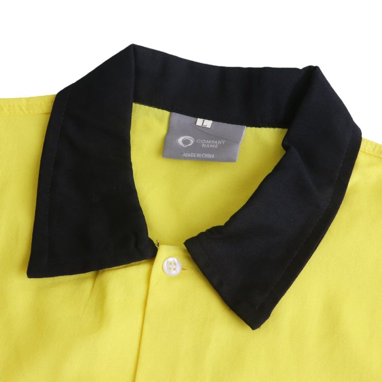 Picture of Unisex Cotton Hi-Vis Reflective L/S Shirt