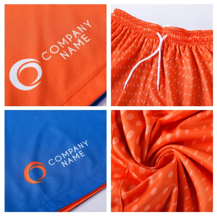 Picture of Unisex Adults 100% Polyester Sublimated Reversible Basketball Shorts