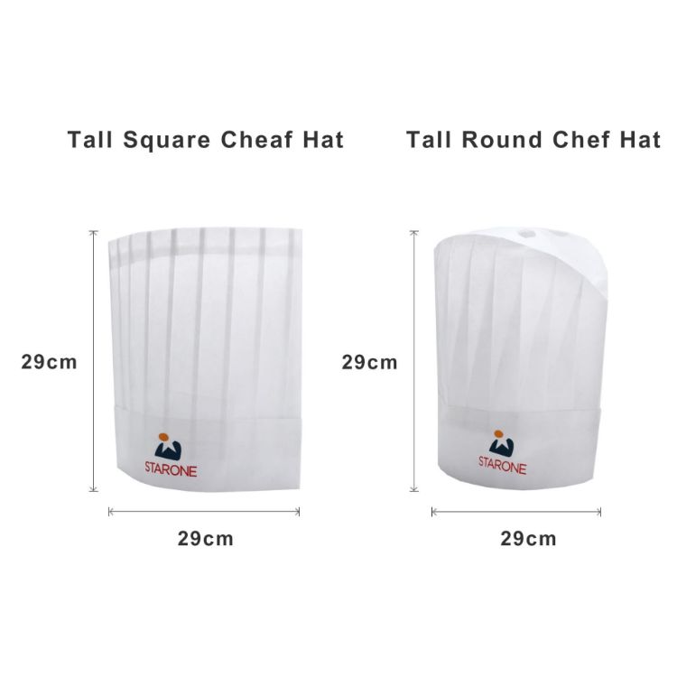 Picture of Disposable Non-woven Chef Hat 29cm