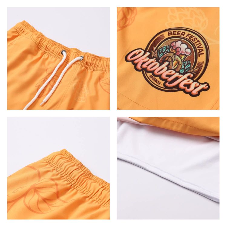 Picture of Men's Polyester Spandex Sublimated Swim Shorts