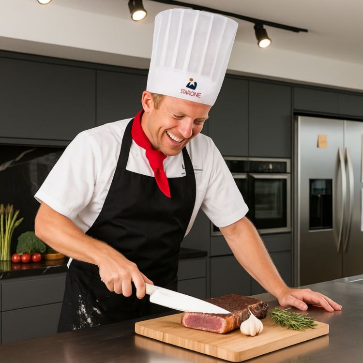 Picture of Disposable Non-woven Chef Hat 29cm