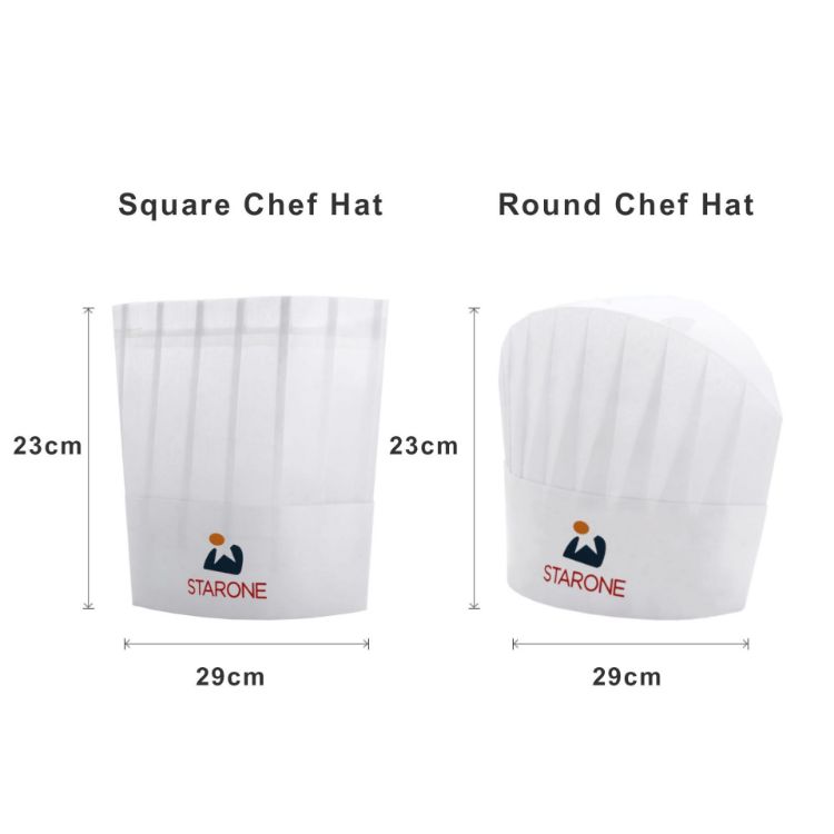 Picture of Disposable Non-woven Chef Hat 23cm