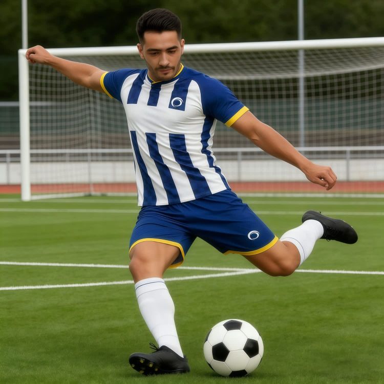 Picture of 100% Polyester Sublimated Breathable Soccer Shorts